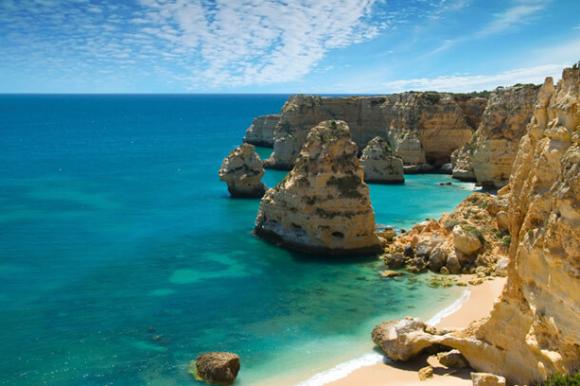 Küstenlandschaft der Algarve – Portugal
