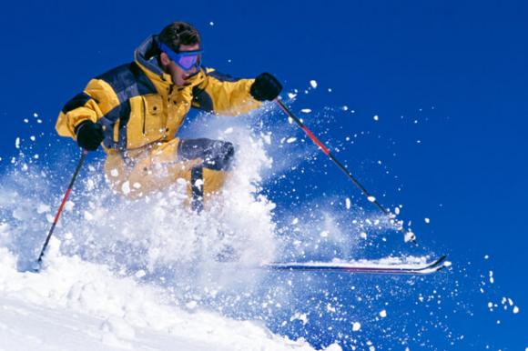 Skifahrer in Colorado