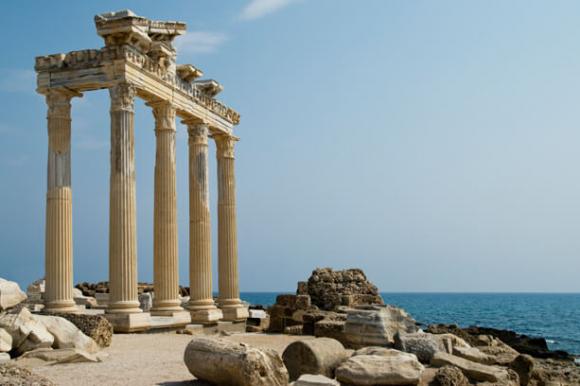 Tempel auf einer Griechischen Insel