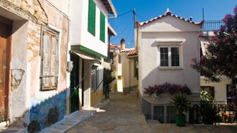 Kleines Dorf auf Samos