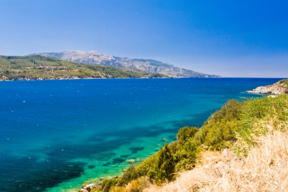 Blick auf das Ägäische Meer – Samos