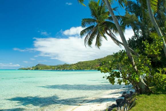Tropischer Strand von Trinidad und Tobago