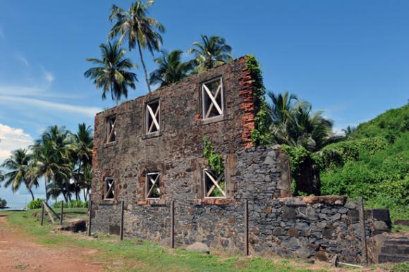 Alte Ruinen bei Cayenne